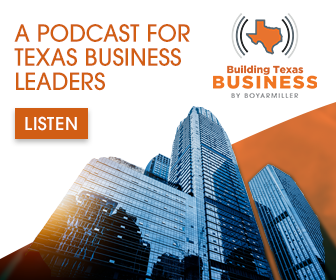 Photo of a digital ad - A Podcast for Texas Business Leaders