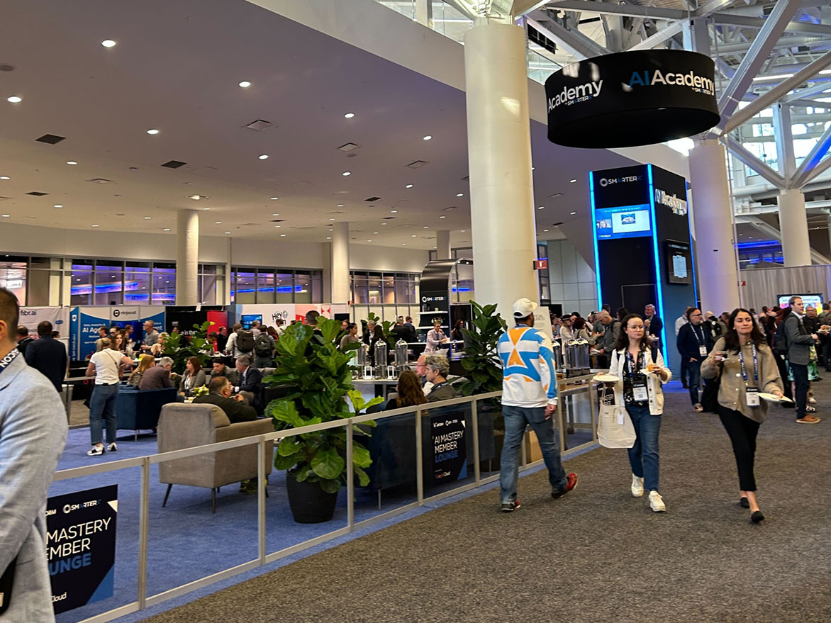 Photo of the conference floor at Maicon