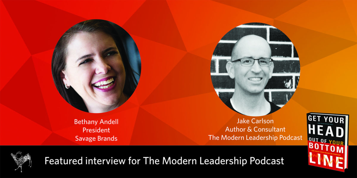 Bethany Andell featured on “The Modern Leadership” Podcast